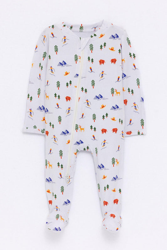 Jackson Hole - CloudBlend™ Footed Pajamas