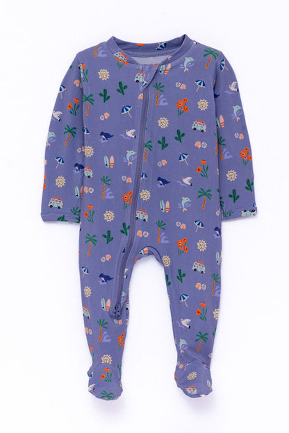 San Diego - CloudBlend™ Footed Pajamas